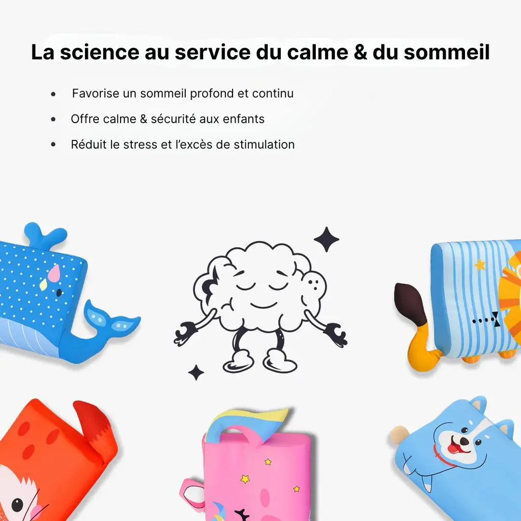Calmi® — Oreiller sensoriel pour enfants